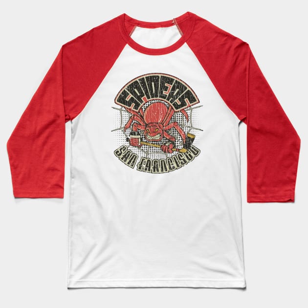 San Francisco Spiders 1995 Baseball T-Shirt by JCD666